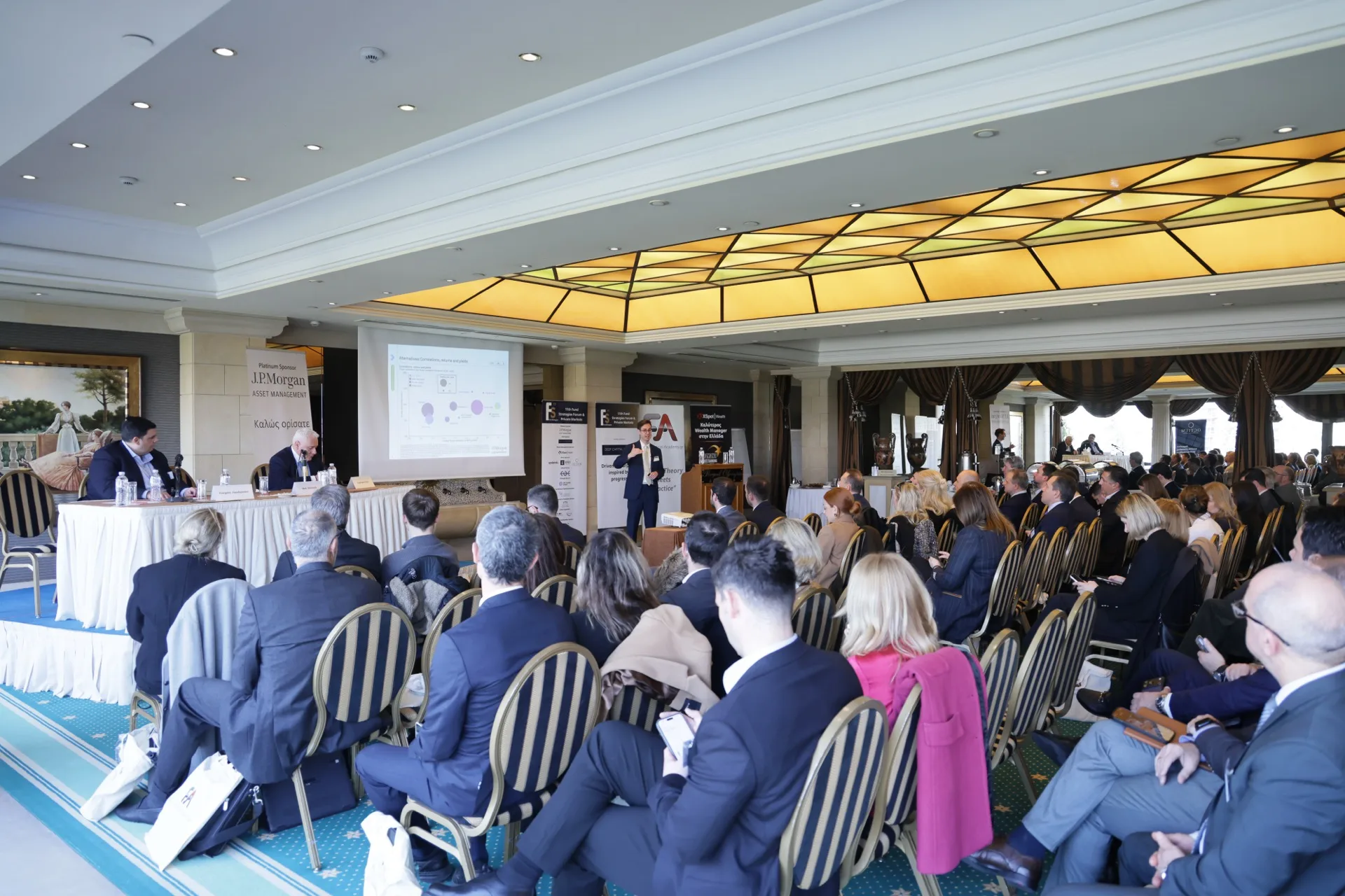 Industry professionals gathering